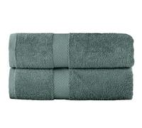 Sue Rossi 100% Egyptian Combed Cotton Hand Towels, Pack Of 2, Very Soft & Absorbent, Quick Dry 600gsm Thick Bathroom Or Kitchen Towel Set. (Sage Green)