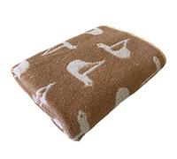 Sue Rossi 100% Turkish Cotton Towels, Quality Jacquard Designs, Very Soft & Absorbent, Quick Dry 500gsm Thick Bathroom Or Kitchen Towel (Hand Towel, Beige Bird)