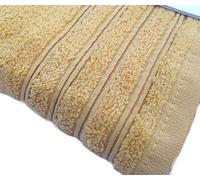 Sue Rossi Ltd 100 Percent Cotton Towels Zero Twist Bath Towel Hand Towel Face Cloth Bath Sheet Very Soft & Absorbent In 7 Colours (yellow ochre, bath towel)