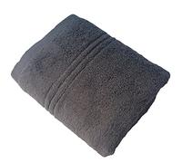 Sue Rossi Ltd 100% Zero Twist Cotton Towels 600gsm Thick Soft And Absorbent Face Cloth Hand Towel Bath Towel Bath Sheet Sizes (Grey, Hand Towel)
