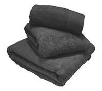 Sue Rossi Ltd Luxury 100% Egyptian Cotton Towels 600 GSM Thick Soft Face Hand Bath Towel Bath Sheet XL Super Sheet And Colours (Dark Grey, Bath Sheet)