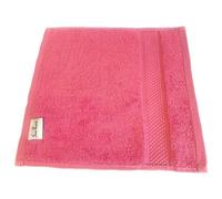 Sue Rossi Towels 100% Turkish Combed Organic Cotton, 600gsm Thick, Plush Soft & Highly Absorbent, Quick Dry Home Or Hotel Quality Bathroom Towel (Pink, Face Cloth Flannel)