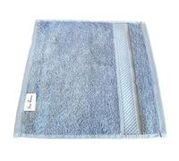 Sue Rossi Towels 100% Turkish Combed Organic Cotton, 600gsm Thick, Plush Soft & Highly Absorbent, Quick Dry Home Or Hotel Quality Bathroom Towel (Pacific Blue, Face Cloth Flannel)