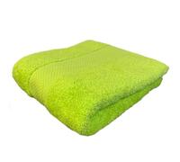 Sue Rossi Towels 100% Turkish Combed Organic Cotton, 600gsm Thick, Plush Soft & Highly Absorbent, Quick Dry Home Or Hotel Quality Bathroom Towel (Lime Green, Hand Towel)