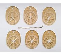 Sue Spargo Creative Stitching Templates - Six Piece Set, Spoke Easy''