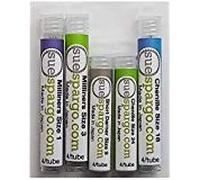 Sue Spargo Gold Eye Needle Sampler Pack for Applique - Five Tubes, 4 Needles per Tube