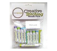 Sue Spargo Gold Eye Needle Super Pack for Applique - 10 Tubes, 4 Needles per Tube