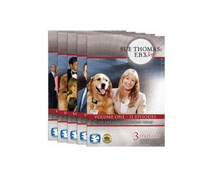 Sue Thomas: F.B.Eye Volumes 1-5 DVD Set - 56 Episodes - Inspired by a True Story - DVD440