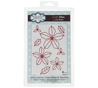 Sue Wilson Festive Collection Classic Poinsettia Open Petals