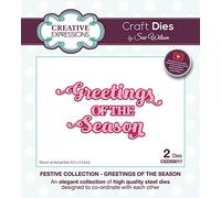Sue Wilson - Festive Collection - Greetings of The Season - Craft Die Set