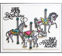 Sue Wilson - Mini Expressions - I See Your Birthday Has Come Around Again - Craft Die