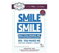 Sue Wilson Perspectives-Smile Die, Metal, 13 x 5.4 cm