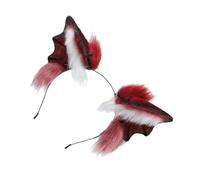 SueaLe Bloodsucker Ears Headbands Halloween Bats Headwear Carnivals Costume Props For Halloween Anime Conventions Adjustable Wire Cats Ear Hair Clip