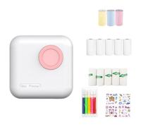 SueaLe Bluetooth-compatible Photo Label Memo List Printing Pocket Thermally Printer Portable Children Bluetooth-compatible Thermally For Learning