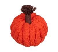 SueaLe Holiday Crochet Pumpkin Decoration Washable Polyester Handmade Table Ornament For Fall Harvest Parties Holiday Crochet
