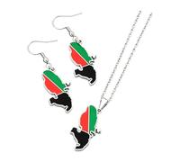 SueaLe Jewelry Set Martinique Island Dangle Earrings Daily Wear | Stainless Steel Texture Suitable for Fashion Women, Comfortable Perfect for Daily Wear
