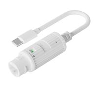 SueaLe Universally Power Over Ethernet Converter 48V to 5V 2.4A IEEE802.3af / at Standard Power Over Ethernet to Type C Adapter Shockproof ABS Structure Converter Type C