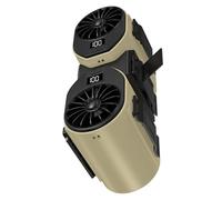 SueaLe Waist Hanging Fan Outdoor Work Hiking Camping Climbing Mobile Cooling Fan Rechargeable Clip For Outdoor Fishing Rechargeable Clip