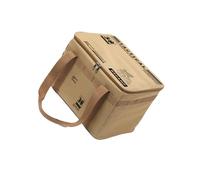 SueaLe Waterproofs Folding Camping Organizers 30L/42L Capacity Multi Compartment Design for Outdoor Cooking Accessories Multi Compartment Camping Gear Organizers