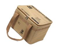 SueaLe Waterproofs Folding Camping Organizers 30L/42L Capacity Multi Compartment Design for Outdoor Cooking Accessories Multi Compartment Camping Gear Organizers