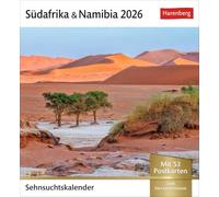 Südafrika & Namibia Sehnsuchtskalender 2026 - Wochenkalender mit 53 Postkarten: Wochen-Kalender zum Aufstellen für Urlaubsfeeling zu Hause. ... für den Schreibtisch. Auch zum Aufhängen