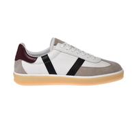 Suede and Leather Low-top Sneaker - male - Baldinini - Sneakers - Multicolor - 6 UK - Shoes 6 UK