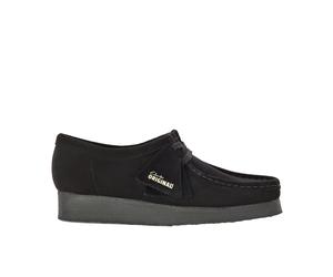 Suede ankle boots Clarks Wallabee Noir 40