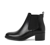 Suede ankle boots for women Tamaris Chelsea Noir 37