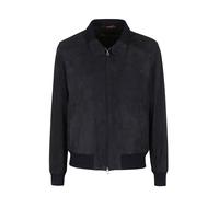 Suede Archie Goat Jacket - male - Stewart - Leather Jackets - Blue - 2XL - Jackets 2XL