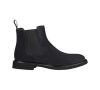 Suede Beatles Ankle Boot - male - Doucal's - Chelsea Boots - Blue - 6 UK - Shoes 6 UK