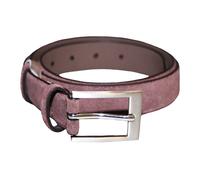 Suede Belt Eastern Counties Leather Brown 16