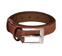 Suede Belt Eastern Counties Leather Tan 16
