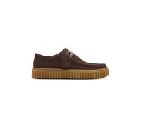 Suede boat shoes Clarks Torhill Lo Marron 45