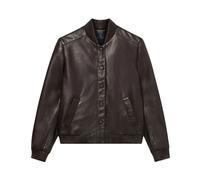 Suede Bomber Jacket - female - Brooks Brothers - Leather Jackets - Brown - L - Jackets L