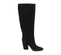 Suede boot shoe- model A77O91 - female - Sergio Rossi - High Boots - Black - 2 UK - Shoes 2 UK