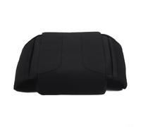 Suede Car Armrest Pad with 2 Storage Pockets and Memory Foam, Center Console Cover, Adjustable Strap for Cars Trucks SUVs RVs, Black Interior Accessory 270x180x60mm