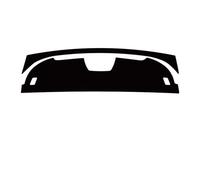 Suede Car Dashboard Avoid Light Pad Platform Cover Car Mat Anti-Slip Dash LHD RHD For Chery Arrizo 8 2022 2023 Protect Interior(Red)