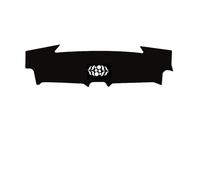 Suede Car Dashboard Cover Avoid Light Pad Protective Mat Dash Accessories LHD RHD For BYD Song Pro DMI 2021 2022 2023 Protect Interior(Black Black)