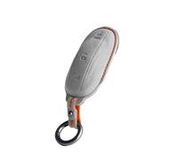 Suede Car Smart Key Case Cover Compatible For Tesla Model 3 Model X S Model Y Bag Protector Fob Band Shell Holder Keychain Accessories(Style 24)