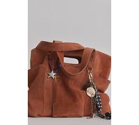 Suede Caravan Tote at Free People in Saddle - female