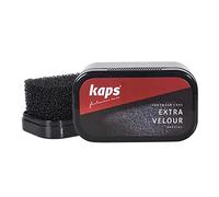 Suede Cleaning Sponge for Nubuck Velour Shoes Bags Boots - Lifts Dirt and Light Marks, Helps Restore Texture, Safe, Dual-Sided Foam Design - Kaps Extra Velour