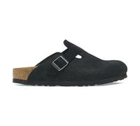 Suede clogs Birkenstock Boston Noir 35
