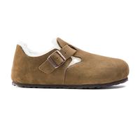 Suede clogs Birkenstock London Marron 39 Étroit