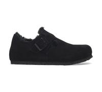 Suede clogs Birkenstock London Noir 39 Étroit