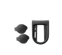 Suede Cover For Mustang 2015-2022 Center Control Gear Shift Panel Sticker Trim Auto Accessories Universal Car Interior Decor(Black Suit)