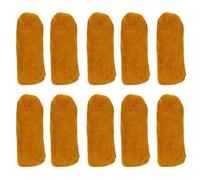 Suede Cowhide Finger Cots for Needlework Handcrafts Sewing Embroidery Crochet Knitting Sanding Carving and Manual Use