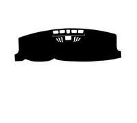 Suede Dash Mat Dashboard Cover Pad Car Protective Accessories LHD RHD For Volvo V90 S90 2016 2017 2018 2019 2020-2024 Protect Interior(Black Black,With Gyroscope)