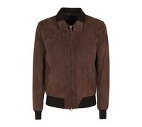 Suede Drowne Garment Cloud - male - Stewart - Leather Jackets - Brown - L - Jackets L