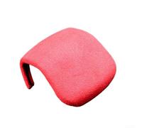 Suede Gear Lever Ball Head Covers for Land Rover Discovery 5/ for Range Rover Sport Executive Velar 2021-2025 Grey Red Interior Protection(Red)