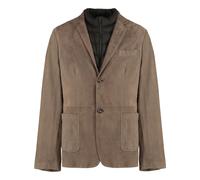 Suede Jacket with Removable Inner Waistcoat - male - Moorer - Blazers - Brown - 4XL - Jackets 4XL